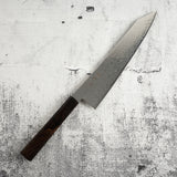 Hatsukokoro Ryuhyo SG2 Damascus K tip Gyuto 240mm ebony handle