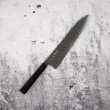 Hatsukokoro Ryuhyo SG2 Black Damascus Gyuto 240mm Ebony
