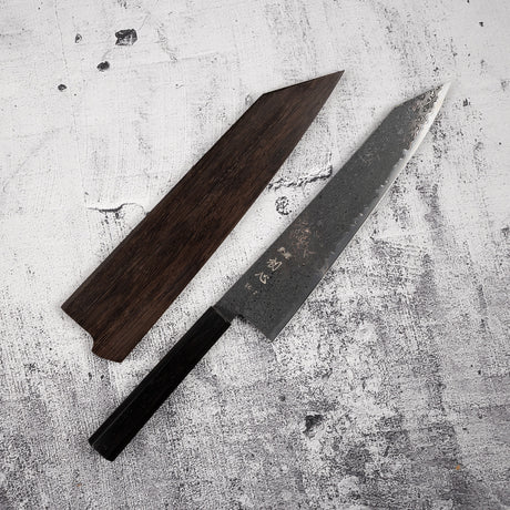 하츠코코로 류효 SG2 블랙 다마스커스 K팁 규토(셰프나이프) 240mm 에보니 핸들