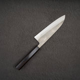 Hatsukokoro x Yoshikane SKD Nashiji Santoku 170mm Ebony Handle