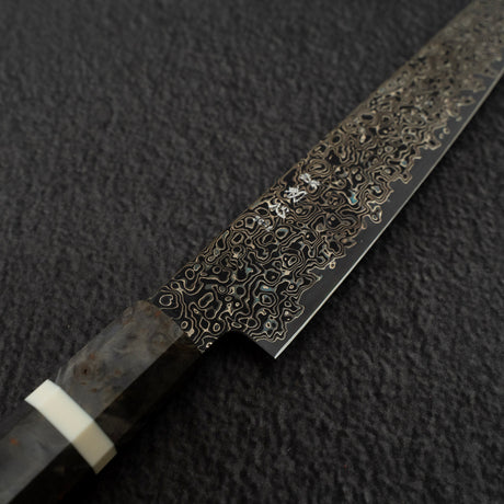 초심 하츠코코로 사이효 SG2 쿠로조메 블랙 다마스커스 페티 150mm 자작나무 핸들