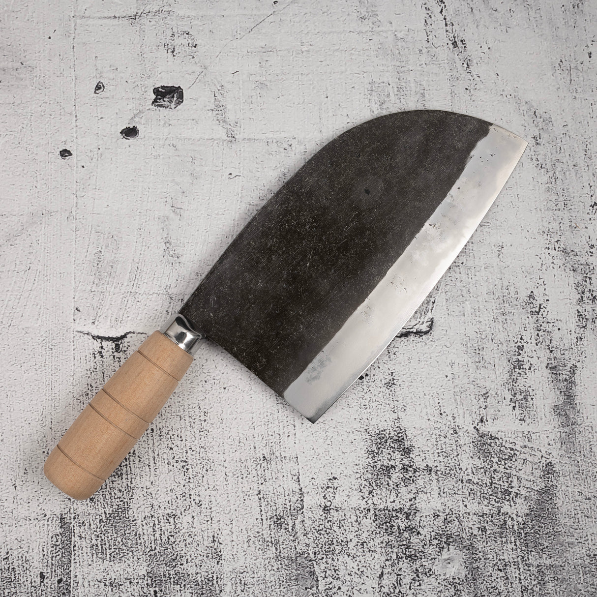 하츠코코로 센탄 청2강 스텐클래드 산토쿠(다용도칼) 190mm 라지