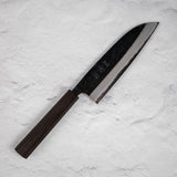 초심 하츠코코로 싯코쿠 청2강 쿠로우치 산토쿠(다용도칼) 165mm 에보니 핸들