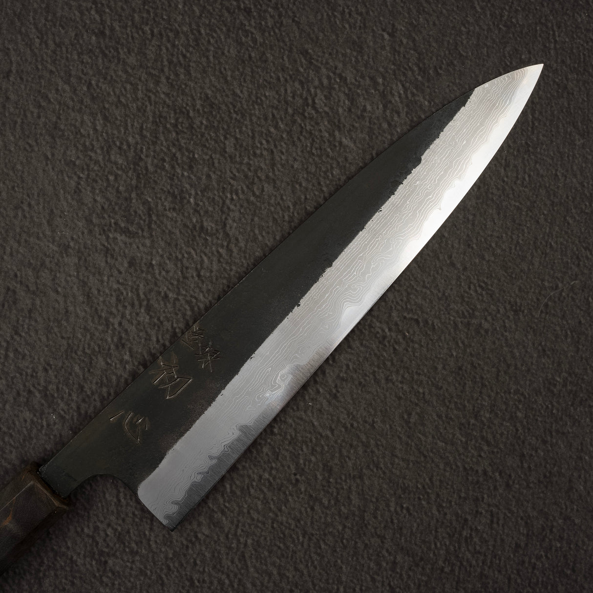 초심 하츠코코로 신키로 슈퍼청지 쿠로우치 다마스커스 규토(셰프나이프) 210mm