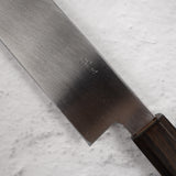 하츠코코로 x 묘진 시라사기 은삼강 야나기바(사시미칼) 300mm