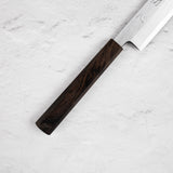 하츠코코로 x 묘진 시라사기 백2강 야나기바(사시미칼) 330mm