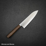 Hatsukokoro VG5 Hayabusa Santoku 180mm Black Chacate