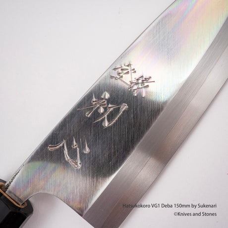 Hatsukokoro VG1 Deba 150mm by Sukenari