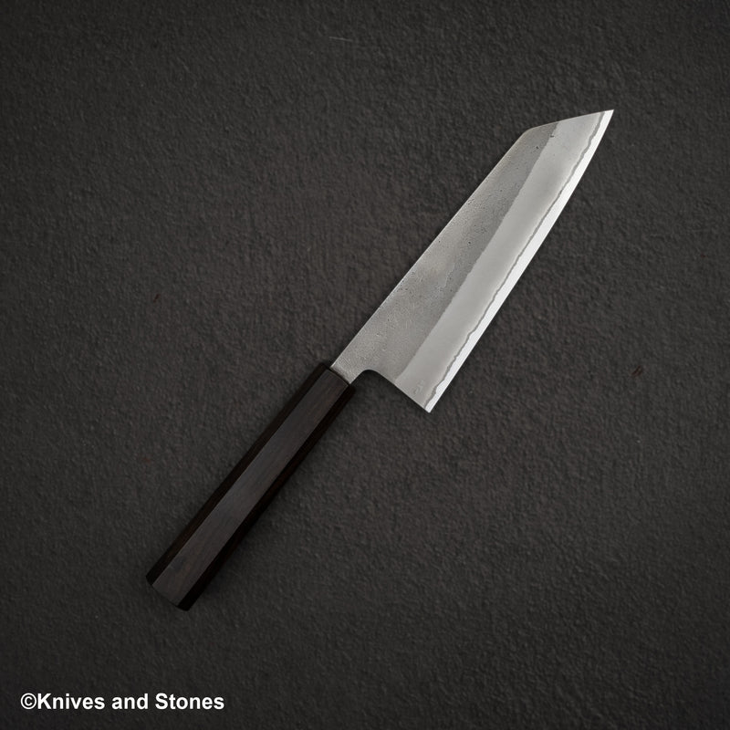Yoshikane White 2  Nashiji Stainless Clad Bunka 170mm