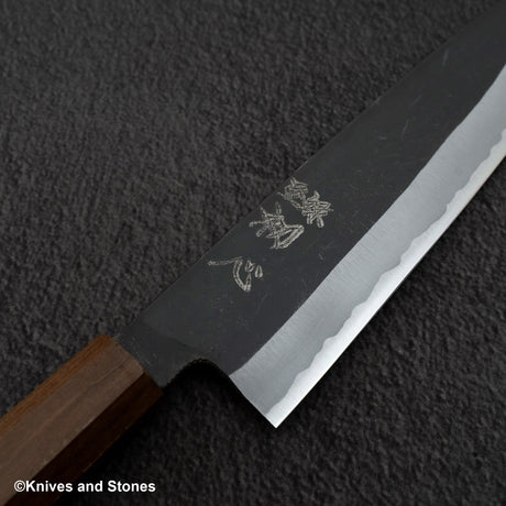 하츠코코로 아오사기 청2강 쿠로우치 규토(셰프나이프) 240mm 블랙 차카테