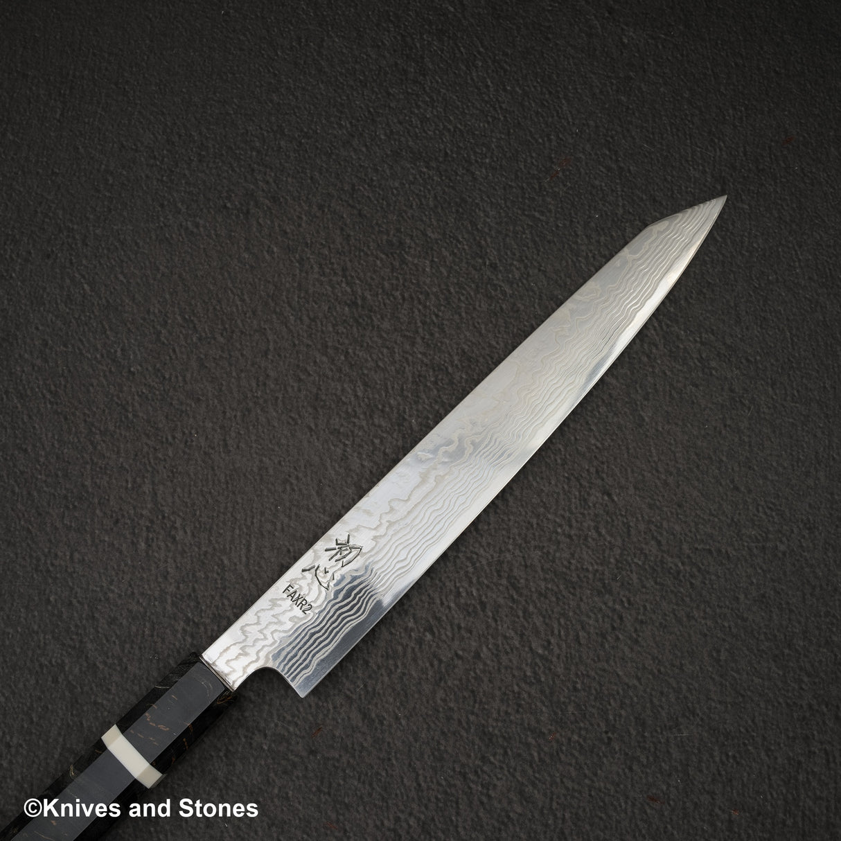 하츠코코로 FAXR2 다마스커스 K팁 스지히키 240mm