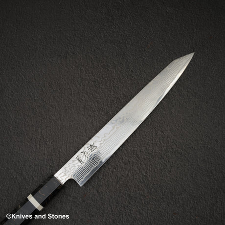 하츠코코로 FAXR2 다마스커스 K팁 스지히키 240mm