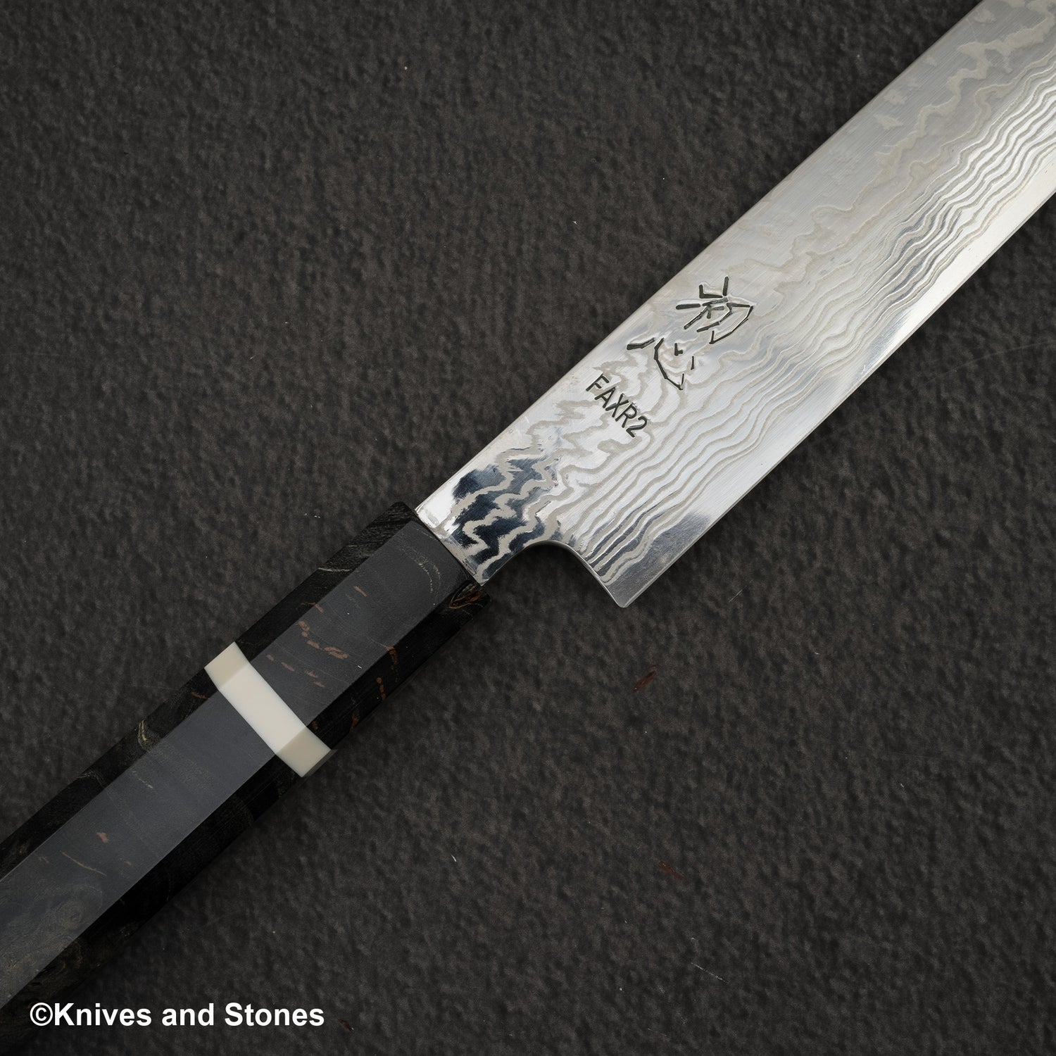 하츠코코로 FAXR2 다마스커스 K팁 스지히키 240mm