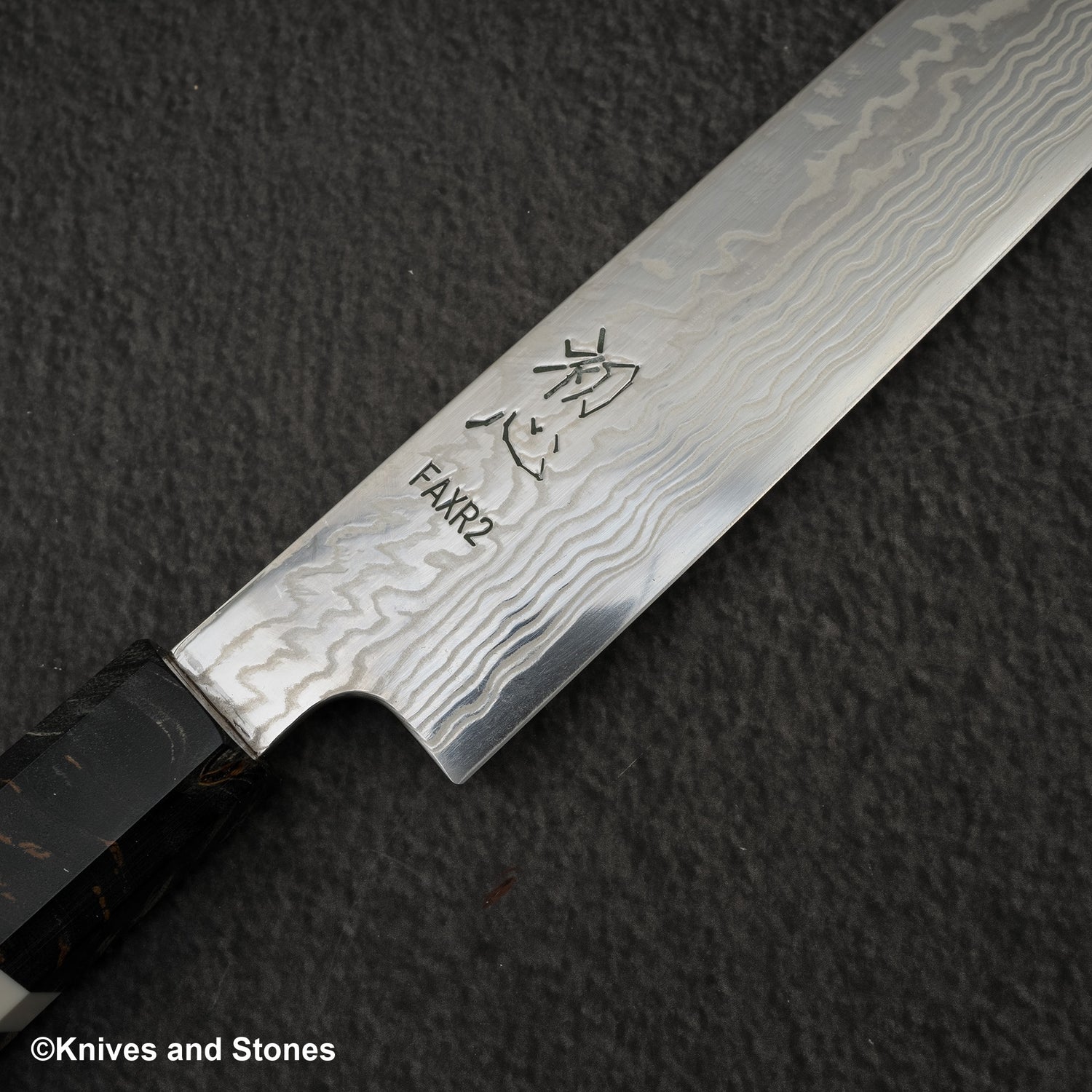 하츠코코로 FAXR2 다마스커스 K팁 스지히키 240mm
