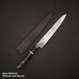 하츠코코로 FAXR2 다마스커스 K팁 스지히키 240mm