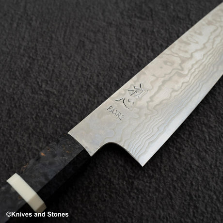 하츠코코로 FAXR2 다마스커스 산토쿠(다용도칼) 180mm 자작나무 핸들