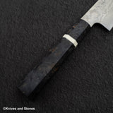 하츠코코로 FAXR2 다마스커스 산토쿠(다용도칼) 180mm 자작나무 핸들