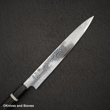 하츠코코로 FAXR2 다마스커스 스지히키 240mm
