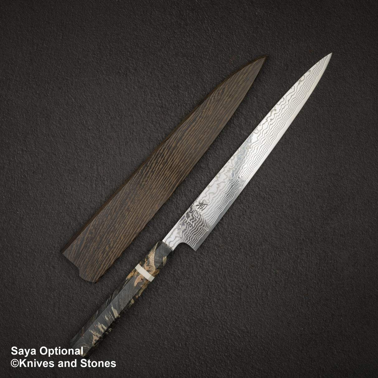 하츠코코로 FAXR2 다마스커스 스지히키 270mm