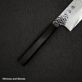 Hatsukokoro Hayabusa VG10 Tsuchime Sanmai Nakiri 180mm Ebony
