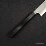Hatsuokokoro x Yoshikane SKD Nashiji Sujihiki 240mm Ebony Handle