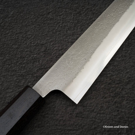 Hatsuokokoro x Yoshikane SKD Nashiji Sujihiki 240mm Ebony Handle