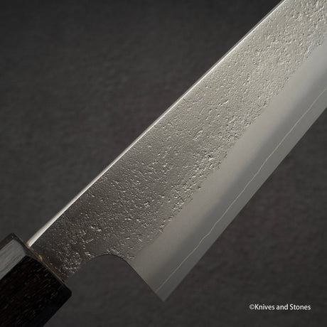 Hatsuokokoro x Yoshikane SKD Nashiji Sujihiki 240mm Ebony Handle
