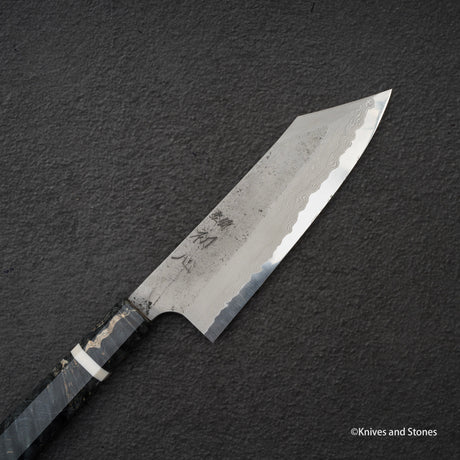 Nigara x Hatsukokoro Ryusui Blue 2 Damascus Bunka 170mm