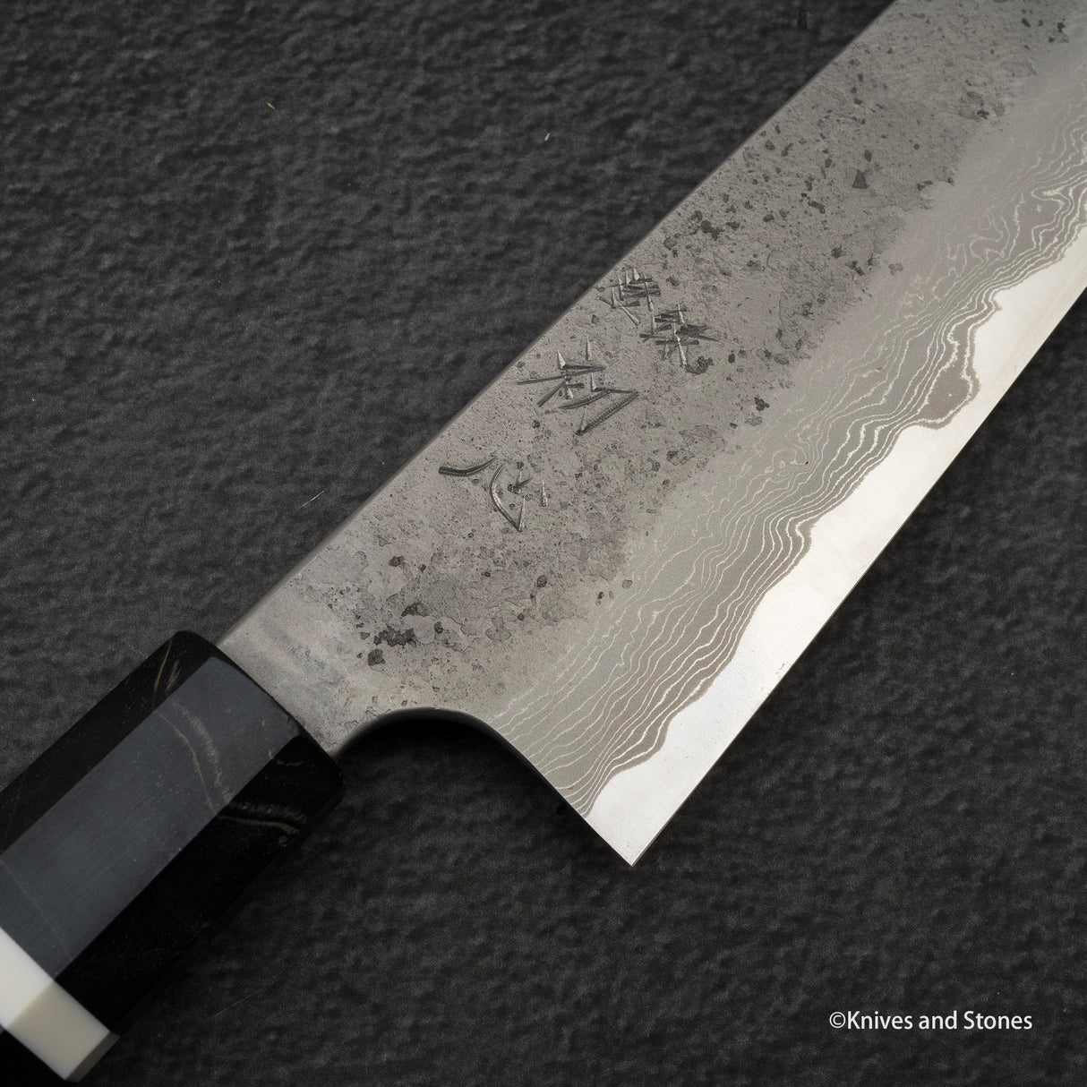 니가라 x 하츠코코로 류스이 청2강 다마스커스 규토(셰프나이프) 240mm
