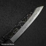 Hatsukokoro x Nigara Yorokobi Special SLD Gyuto 210mm Kurouchi Damascus Birch Handle