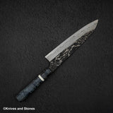 Hatsukokoro x Nigara Yorokobi Special SLD Gyuto 210mm Kurouchi Damascus Birch Handle
