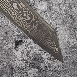 Hatsukokoro x Nigara Yorokobi Special SLD Kurouchi Damascus K tip Gyuto 240mm Polished