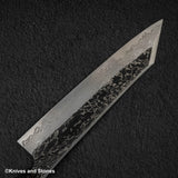 하츠코코로 x 니가라 요로코비 스페셜 SLD 강 쿠로우치 다마스커스 K팁 규토(셰프나이프) 240mm 자작나무 핸들