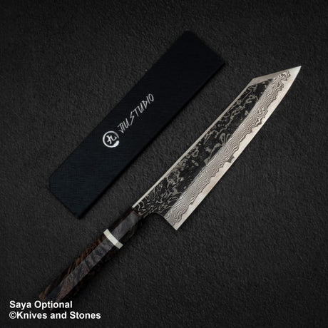 Hatsukokoro x Nigara Yorokobi Special SLD Kurouchi Damascus K tip Gyuto 240mm Birch Handle