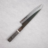 Hatsukokoro x Satoshi Nakagawa Blue 1 Etched Black Damascus Gyuto 210mm