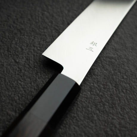 Hatsukokoro x Shimizu Ginsan Damascus K-tip Yanagiba 270mm