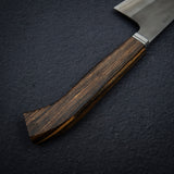 Hatsukokoro x Yoshikane SKD Nashiji Gyuto 210mm Extra Tall, Bocote Handle