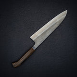 Hatsukokoro x Yoshikane SKD Nashiji Gyuto 210mm Extra Tall, Bocote Handle