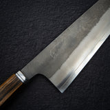 Hatsukokoro x Yoshikane SKD Nashiji Gyuto 210mm Extra Tall, Bocote Handle
