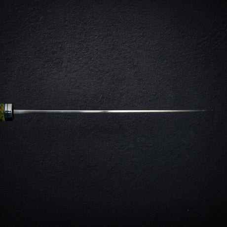 Hatsukokoro x Yoshikane SKD Nashiji Gyuto 210mm Extra Tall, Cosmic Swirl Handle