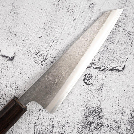 Hatsukokoro x Yoshikane SKD Nashiji Honesuki 150mm Ebony Handle