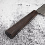 Hatsukokoro x Yoshikane SKD Nashiji Honesuki 150mm Ebony Handle