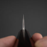 Hatsukokoro x Yoshikane SKD Nashiji Honesuki 150mm Ebony Handle
