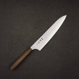 하츠코코로 하야부사 슈퍼청지 미가키 규토(셰프나이프) 210mm 블랙 차카테 핸들