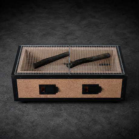 Okunoto Japanese Konro Hibachi Grill Large Wide BBQ