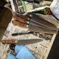 Ironwood handle WIP Tanaka 2016 Visit
