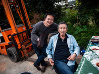 James with Nishihara San Tanaka 2019 Visit