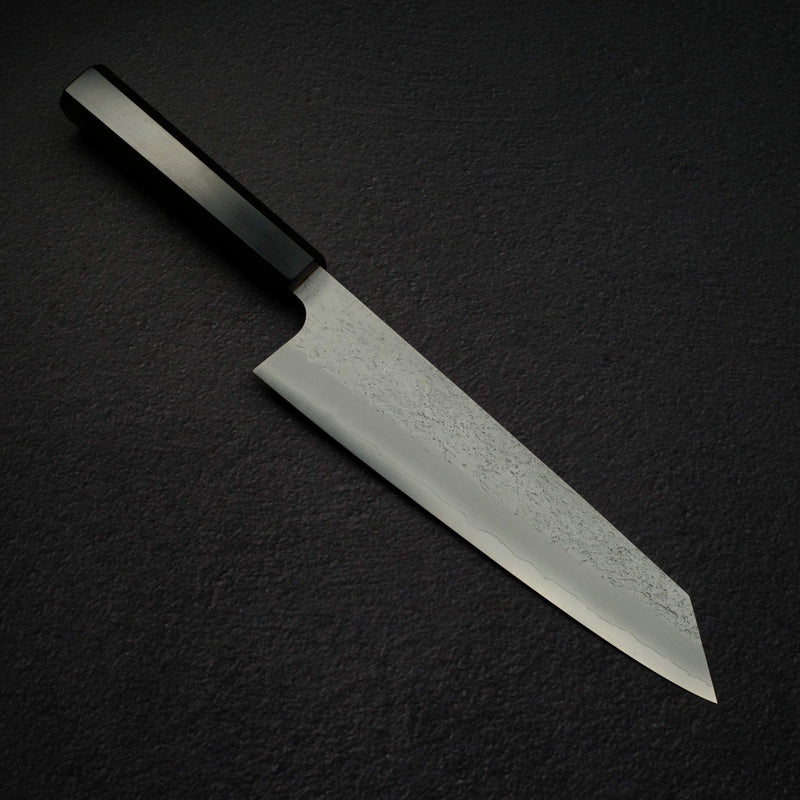 K&S Yuepo SLD Nashiji K-tip Gyuto 210mm, Ebony Handle