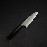 K&S Yuepo SLD Nashiji Ko-Santoku 135mm, Ebony Handle