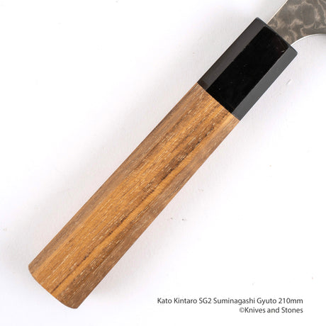 Yoshimi Kato SG2 Suminagashi Gyuto 210mm